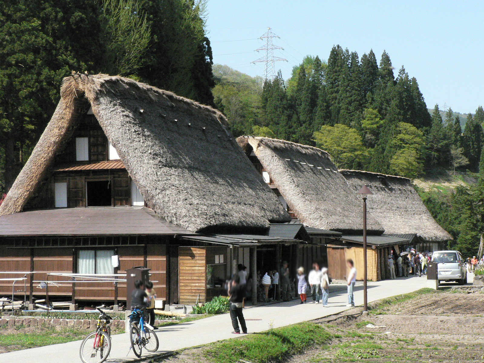 五箇山の冬景色と蕎麦の里