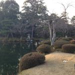 石川県金沢市 兼六園のことじ灯籠