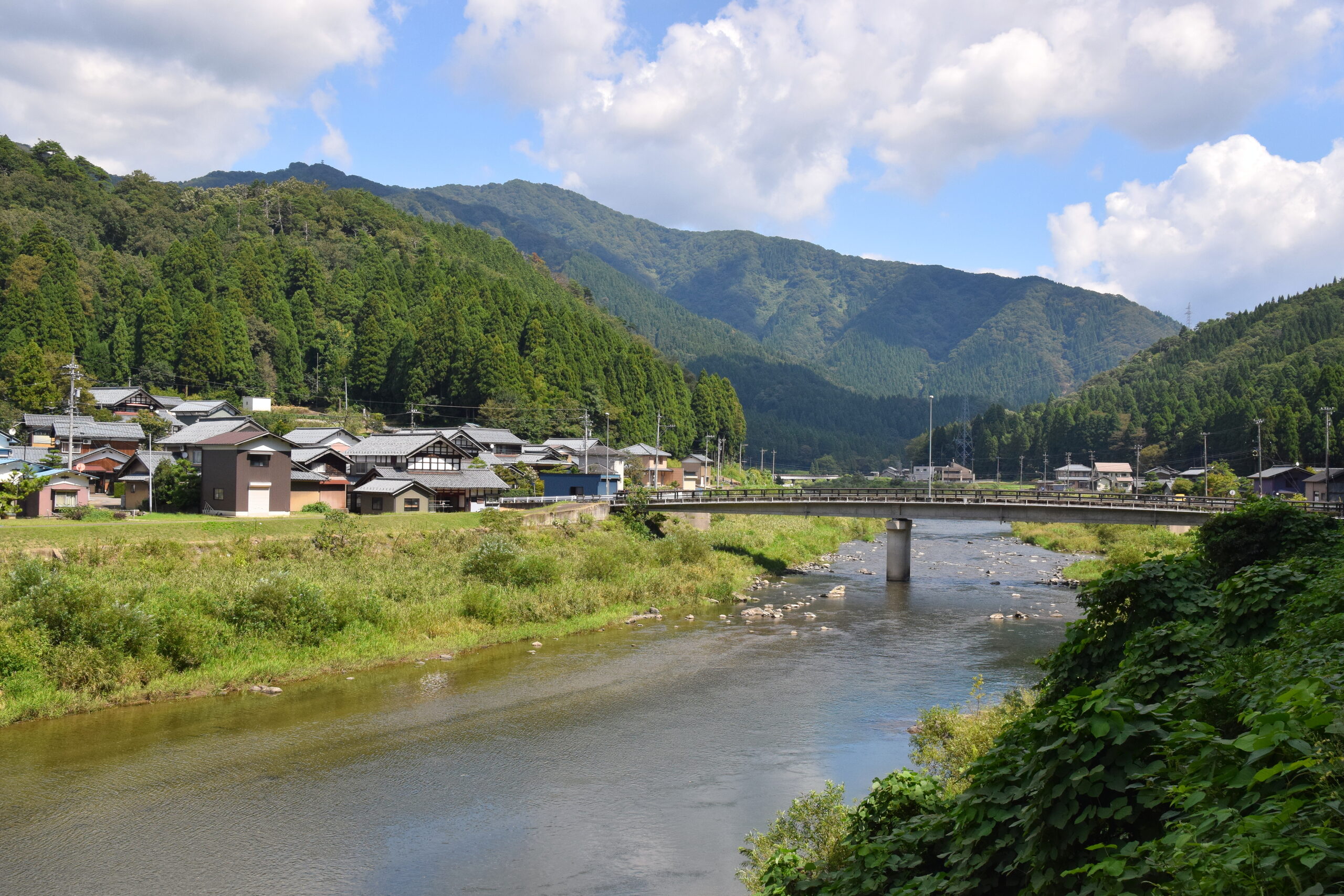 福井県の田園風景
