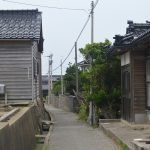 輪島市門前町黒島の北前船船主集落の街並み