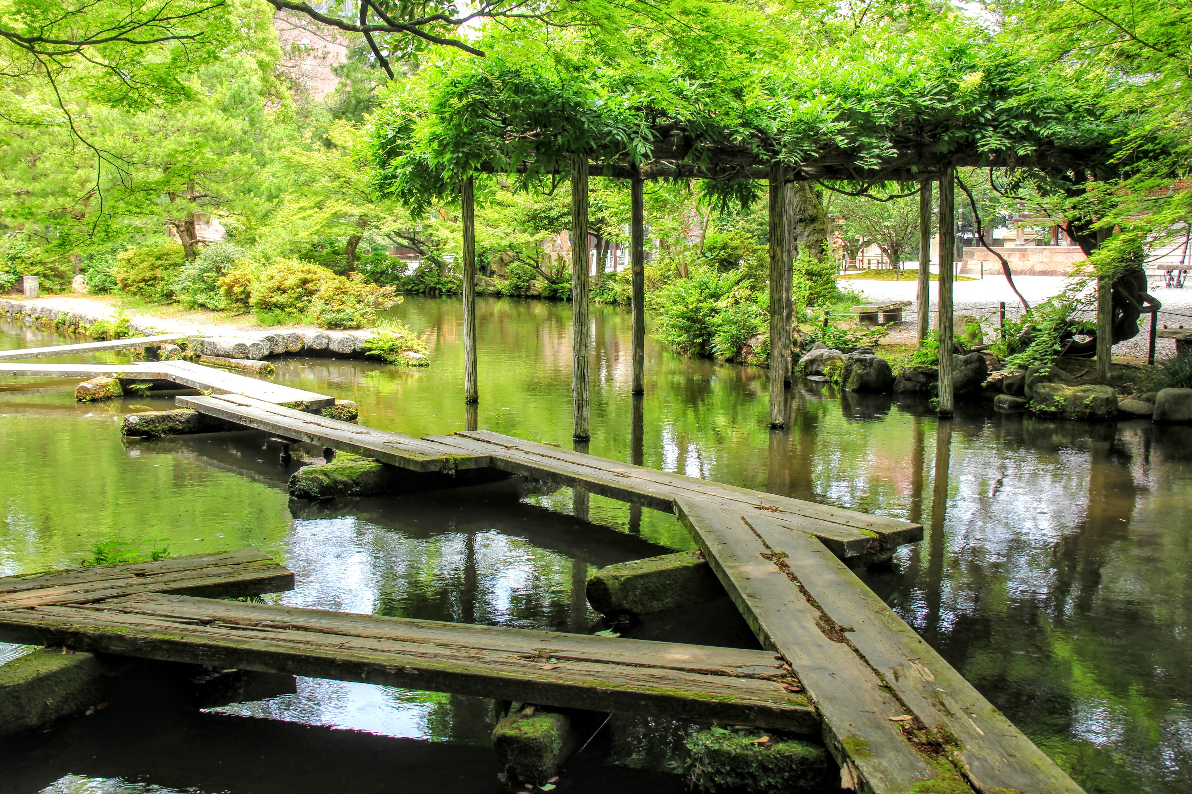 尾山神社の境内
