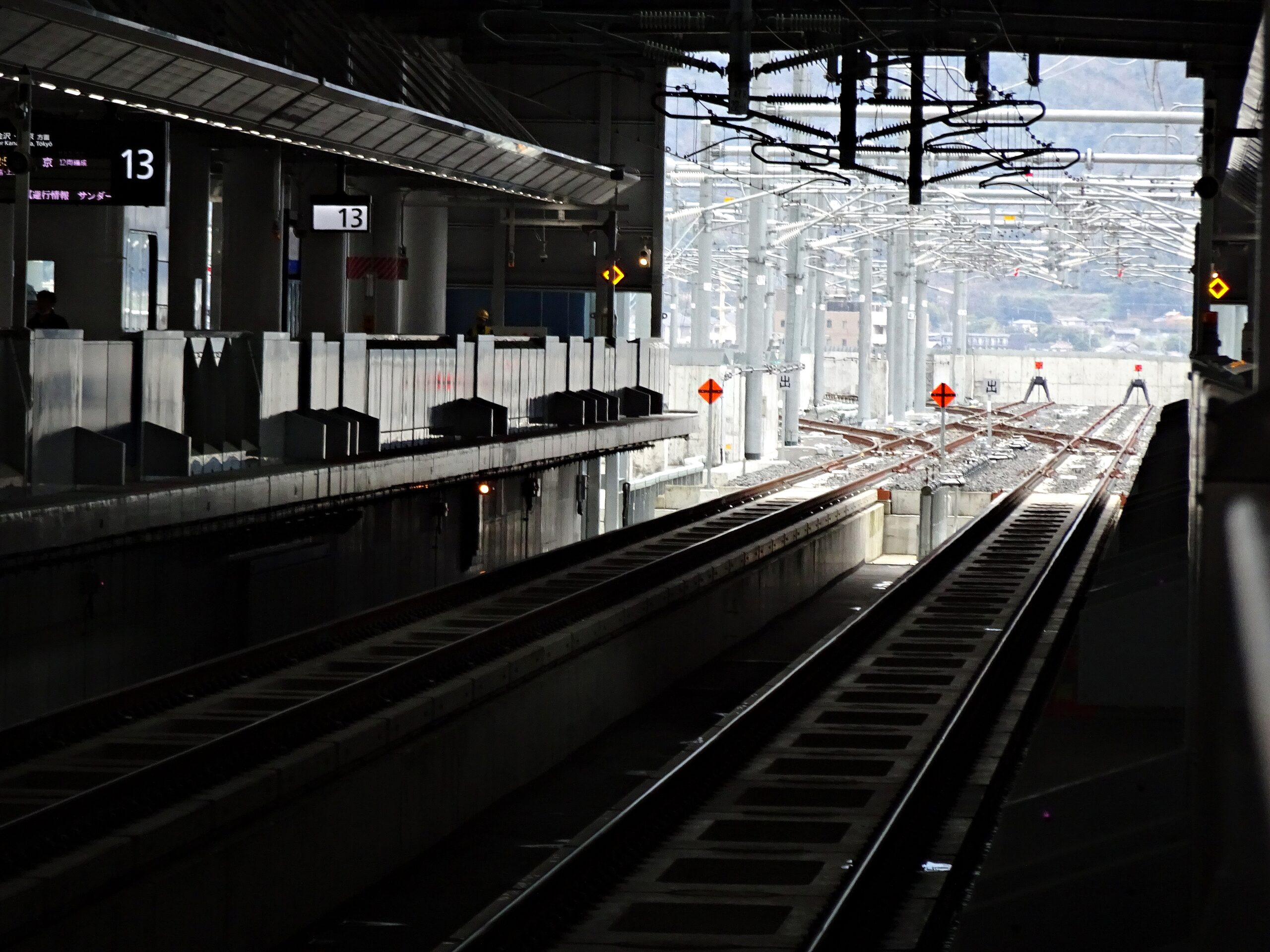 敦賀駅の北陸新幹線ホーム