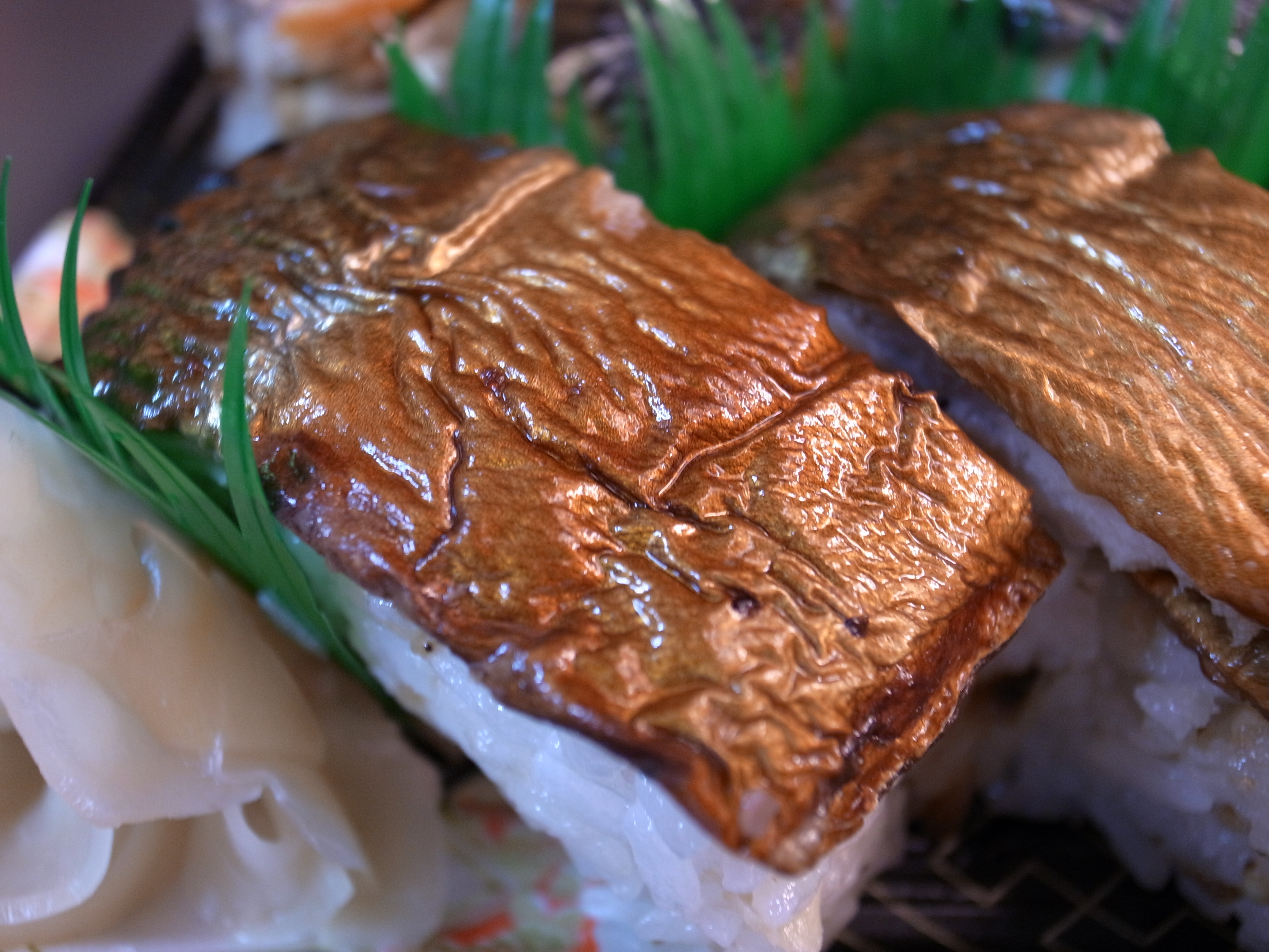 福井名物の焼き鯖寿司