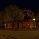 山代温泉の古総湯の夜景