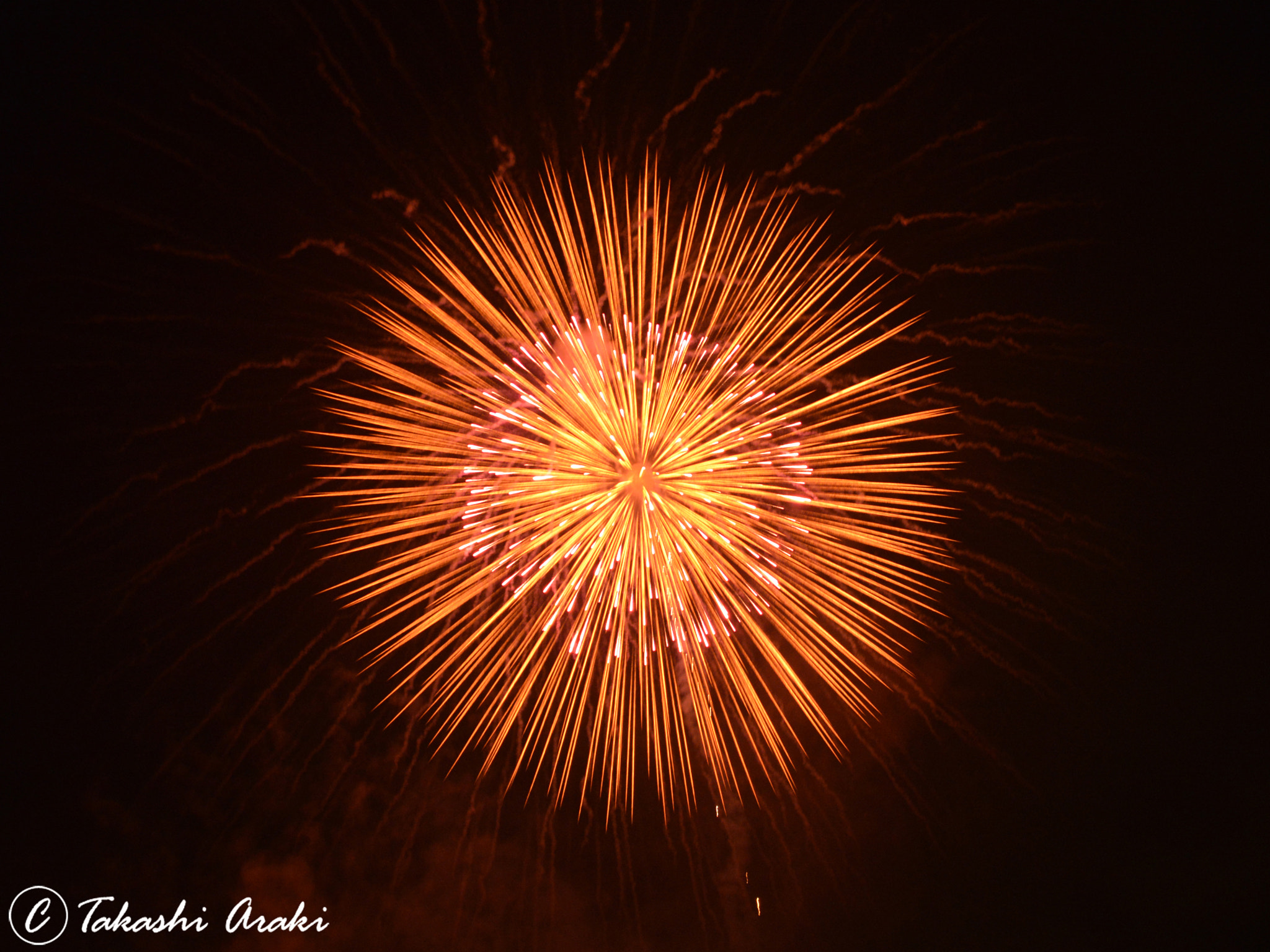 夜空を彩る色とりどりの花火のフィナーレ(イメージ)