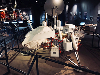 コスモアイル羽咋に展示されたバイキング火星探査機